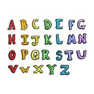cartoon alphabet N47