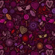 Happy Valentines signs on the black background N5