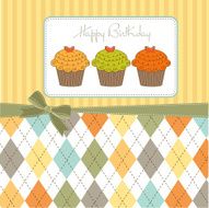 Birthday cupcake N28
