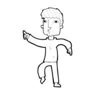cartoon dancing man N97