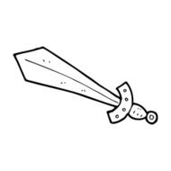Cartoon Sword N133