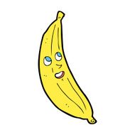 cartoon happy banana N14