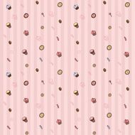 Sweets seamless background N5