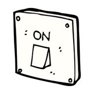 Cartoon Light Switch N41