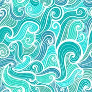Seamless abstract hand-drawn pattern N20