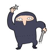 Cartoon Ninja N42