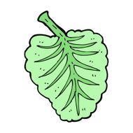 cartoon leaf symbol N74