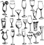 set of wineglass