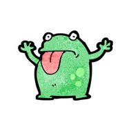 Cartoon Frog N114