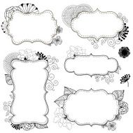 Floral Vintage Frames