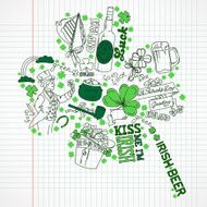 Saint Patrick&#039;s Day doodles i