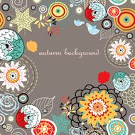 Abstract background doodle pattern N84