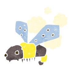 Cartoon Bee N194