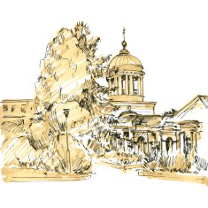 urban sketch N25