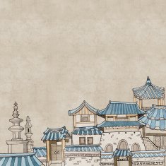 Korean traditional houses A