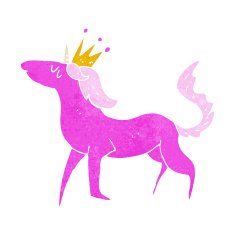 Cartoon Unicorn N89