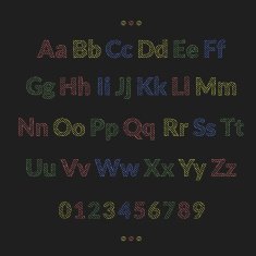 Ð¡halkboard font N2