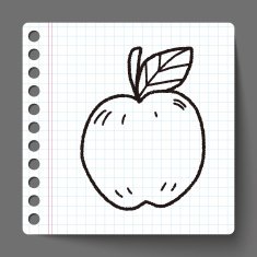 doodle apple N10