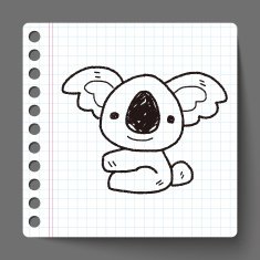 koala doodle N6