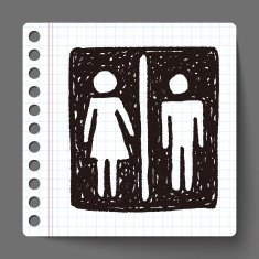 man and woman doodle N5