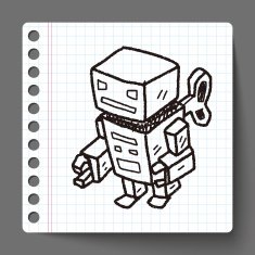 robot doodle N737