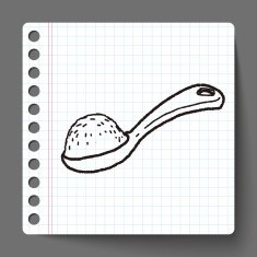 spoon doodle N17