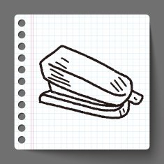 stapler doodle N14