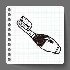 Toothbrush doodle N11