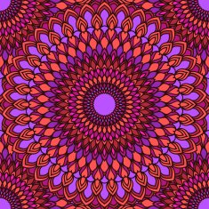 hand-drawing seamless ornamental floral abstract bright background with many details N5