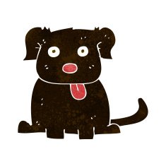Cartoon Dog N142