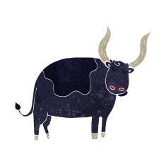 Cartoon Ox N16