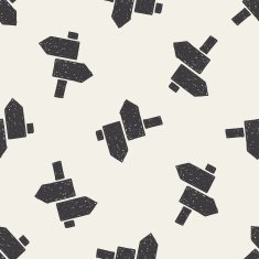 doodle direction seamless pattern background N2