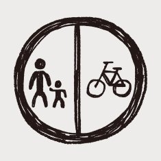 only wolk and bike doodle N6