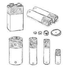 Vector Set of Sketch Batteries