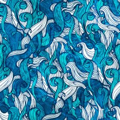 Abstract vector decorative seamless pattern N10