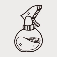 cleaner bottle doodle N55