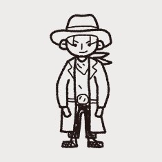 cowboy doodle N7