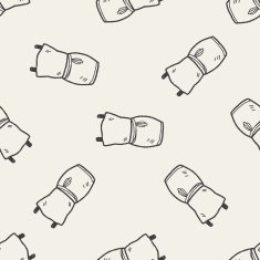 dress doodle seamless pattern background N20