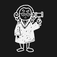 lawyer judge doodle N13