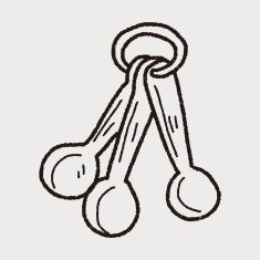 spoon doodle N19
