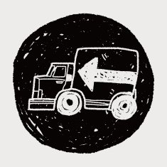 truck doodle N140