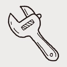 wrench doodle N39