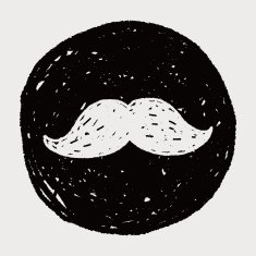 beard doodle N6