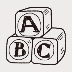 block toy doodle N39