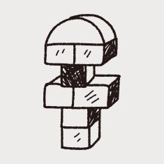 block toy doodle N41