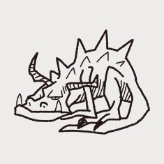 dragon doodle N47