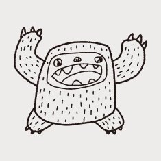 monster doodle N120