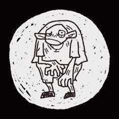 monster doodle N122
