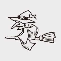 witch doodle N13