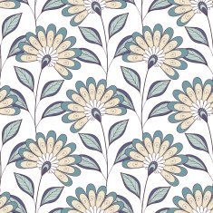Vector seamless floral pattern N180